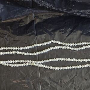 Elegant Pearl Necklace New 30 Inch